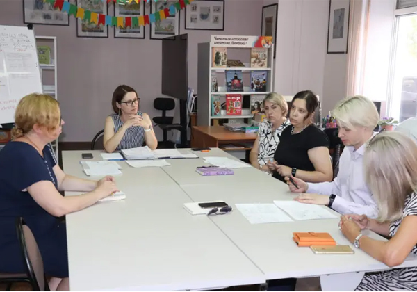 Бережливое управление в Воронежской областной детской библиотеке: обсуждение текущих проектов